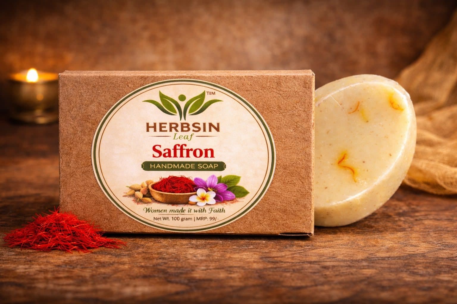 Saffron Soap