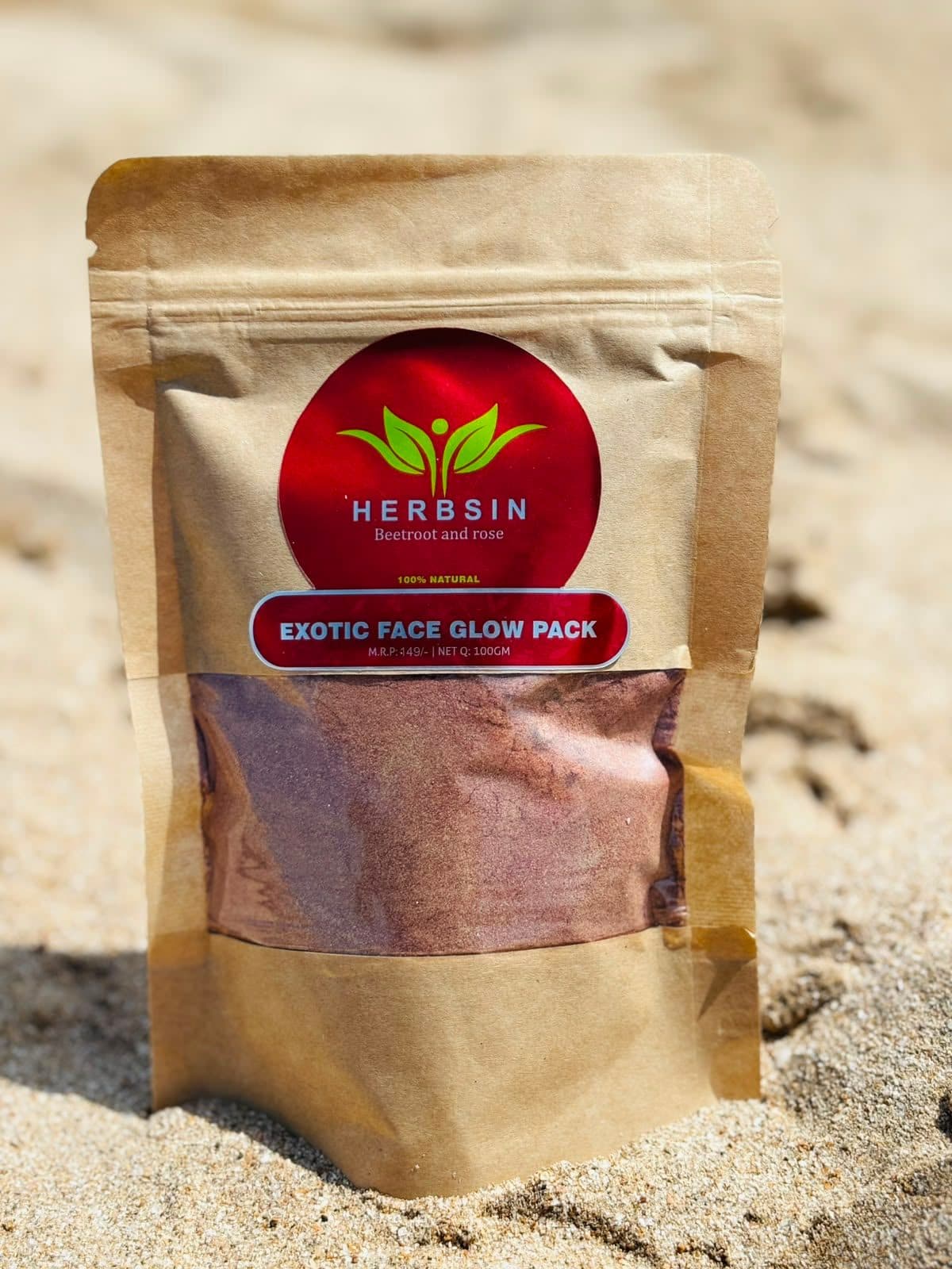 Beetroot Face Glow Pack