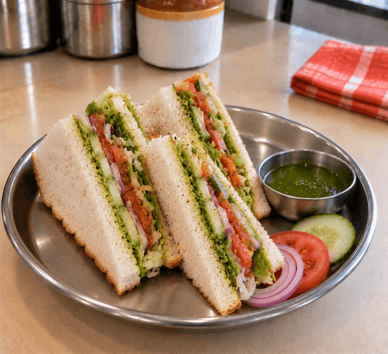 Vegetable Sandwich
