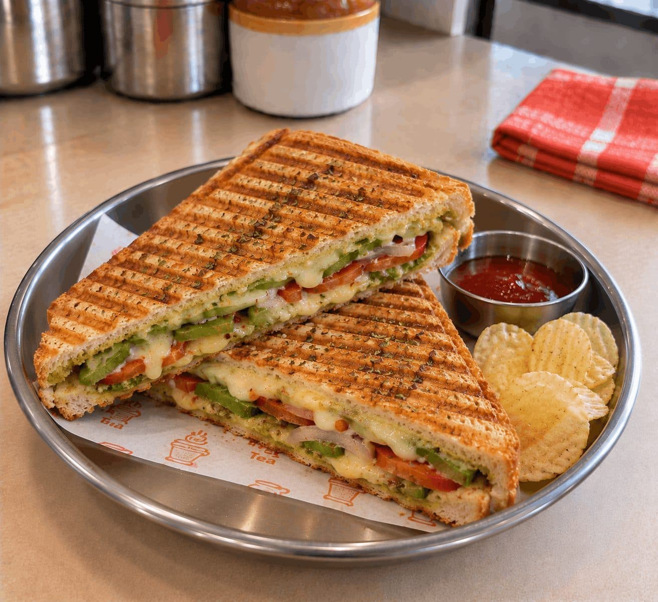 Veg & Cheese Sandwich (2 of 2)
