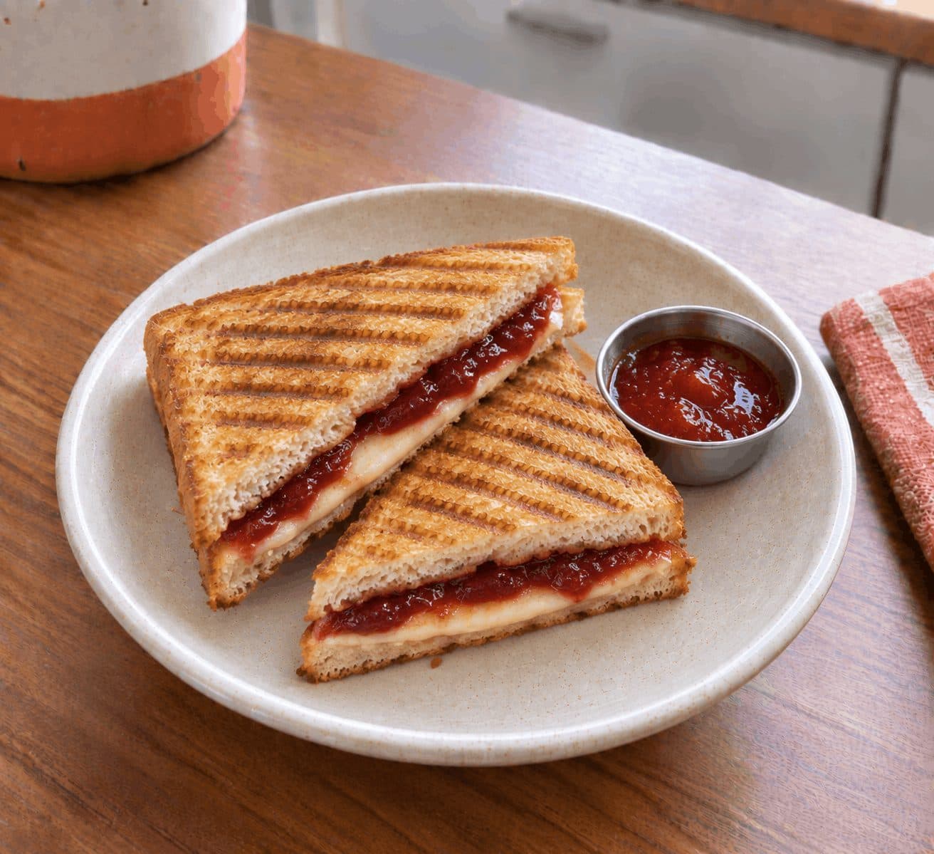 Cheese Jam Sandwich