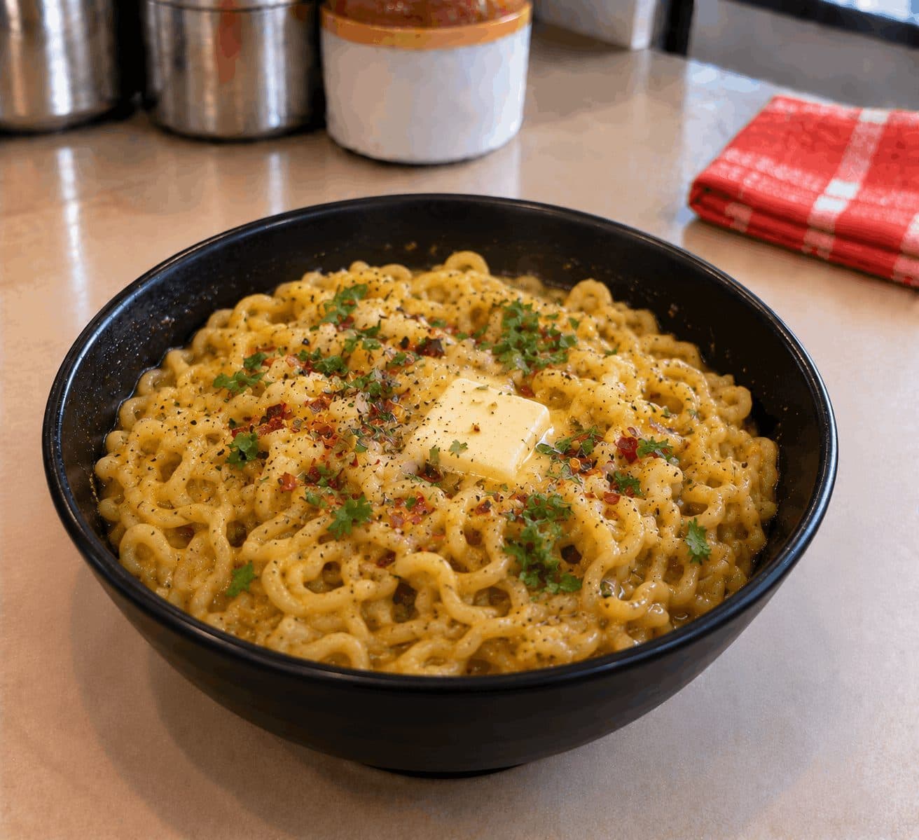 Butter Garlic Maggi