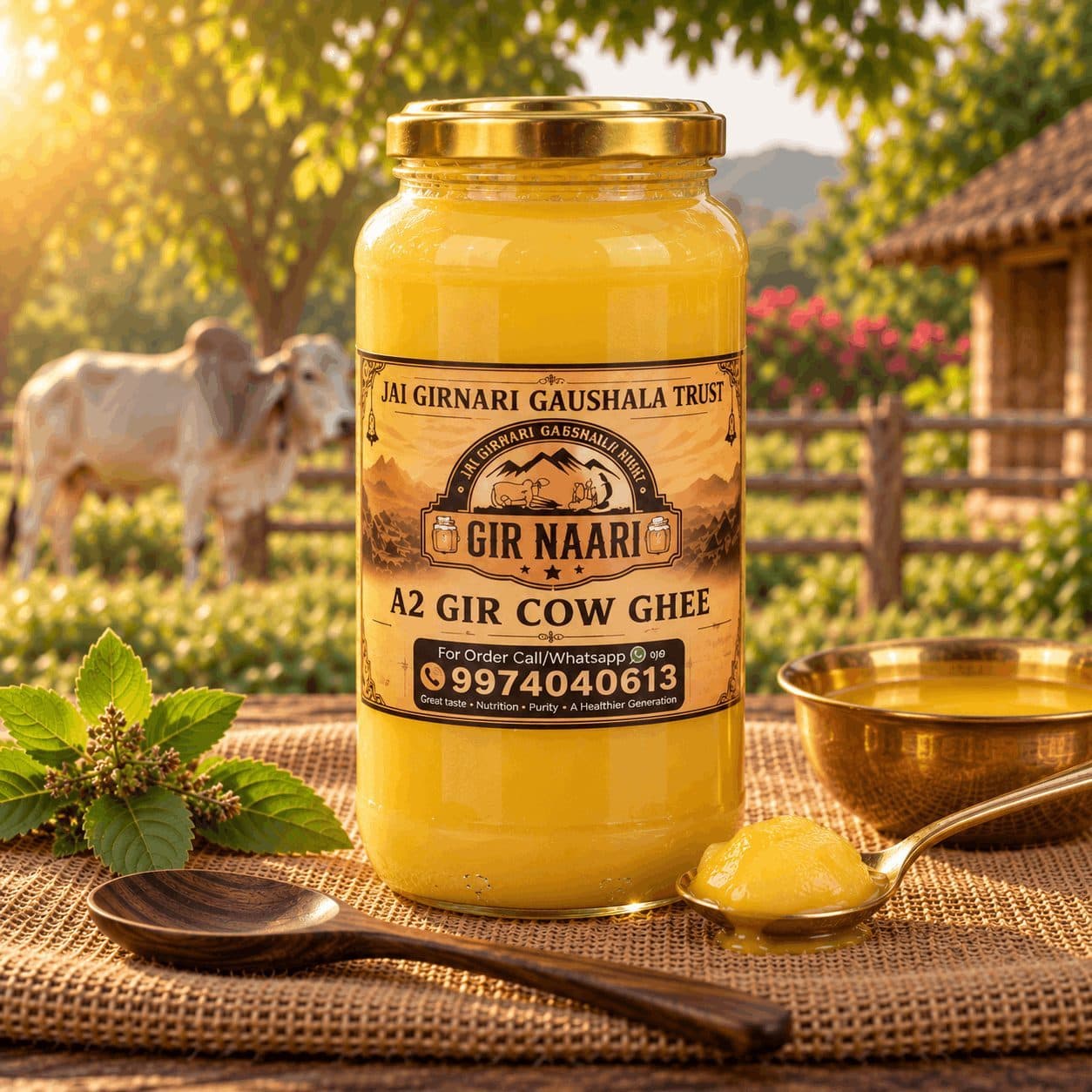 A2 Gir Cow Desi Ghee (4 of 6)