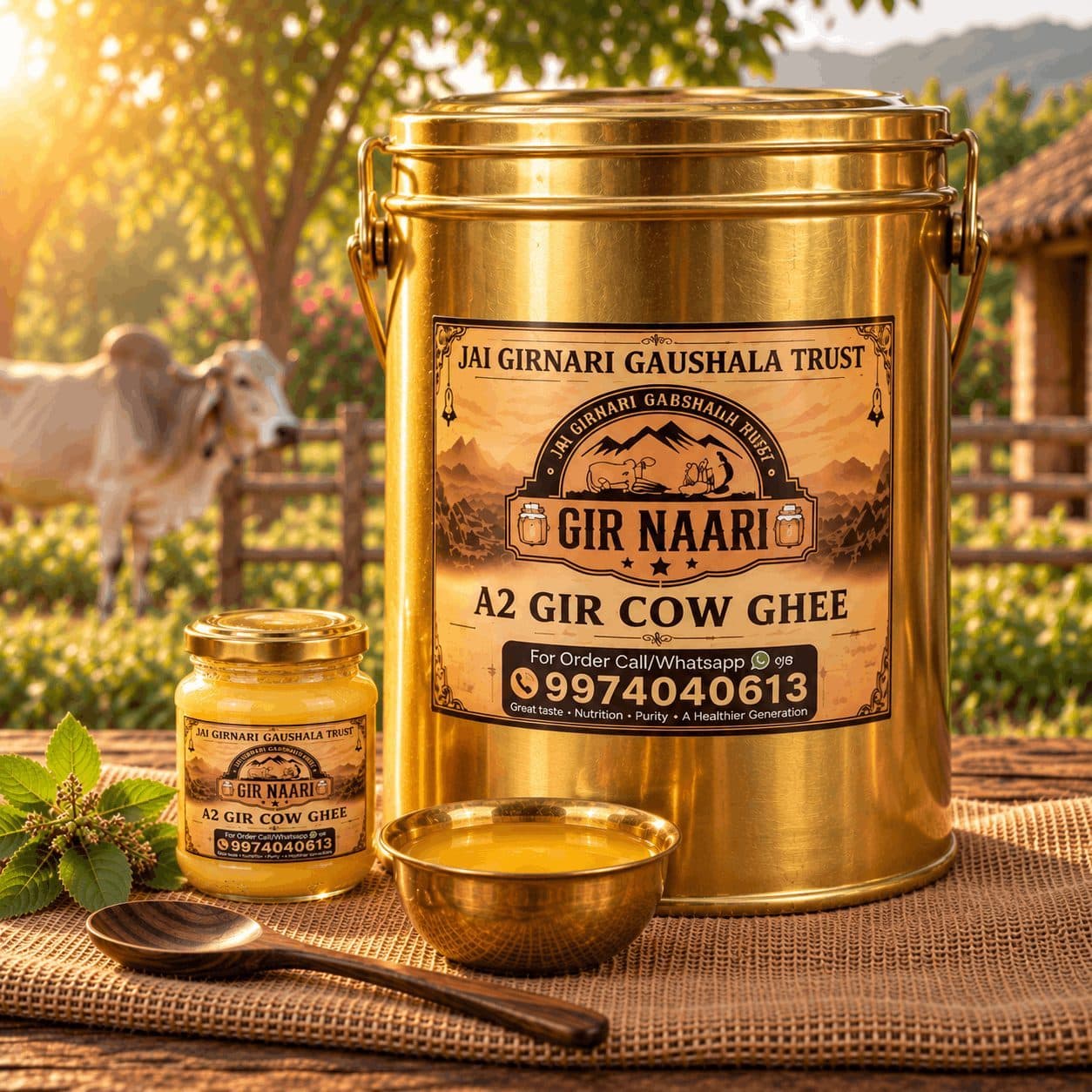 A2 Gir Cow Desi Ghee (6 of 6)