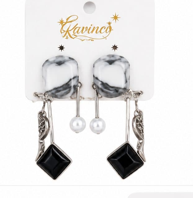 Ling oxidised earrings (3 of 3)