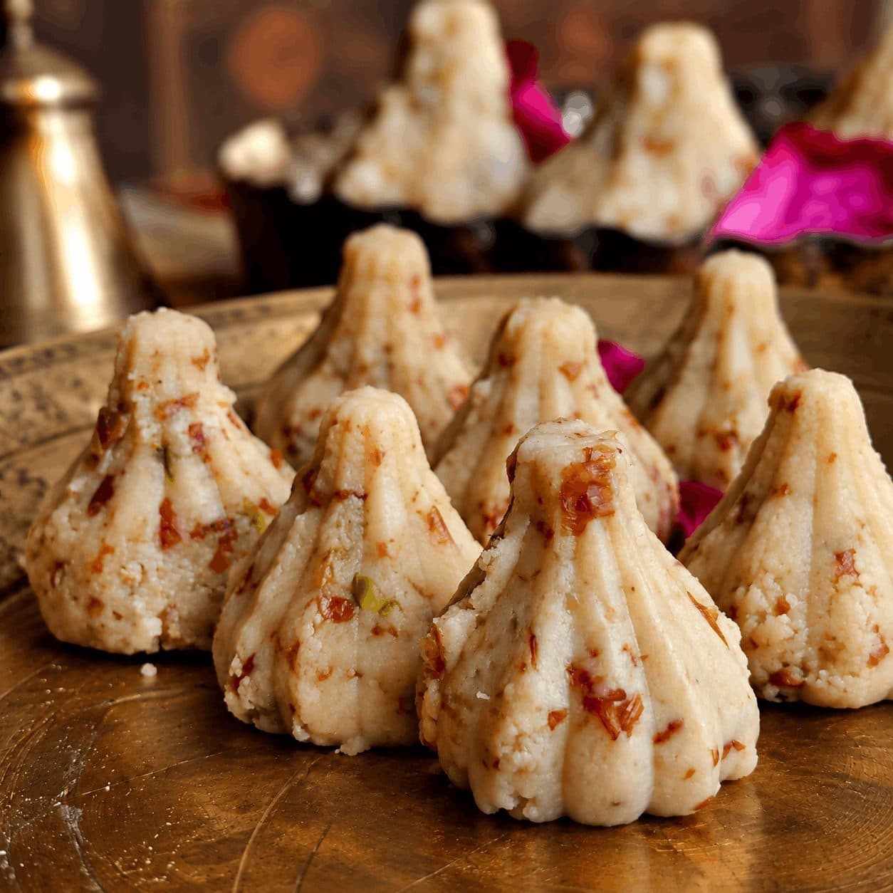 Plain Gulkand Modak / प्लेन गुलकंद मोदक (2 of 2)