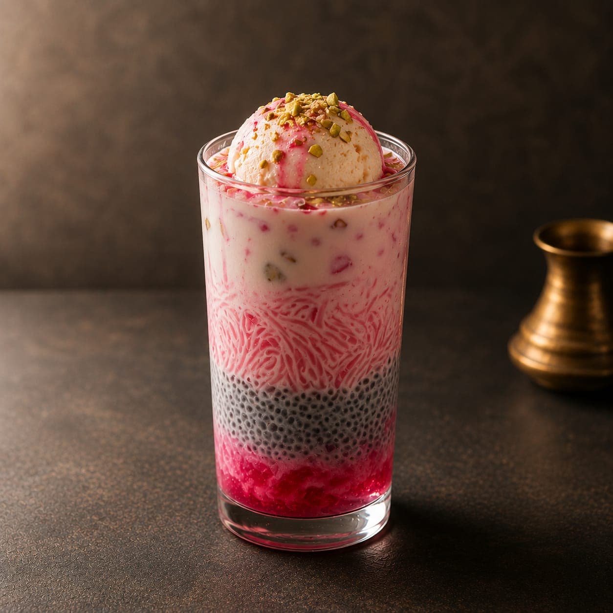 Rose Falooda Cooler