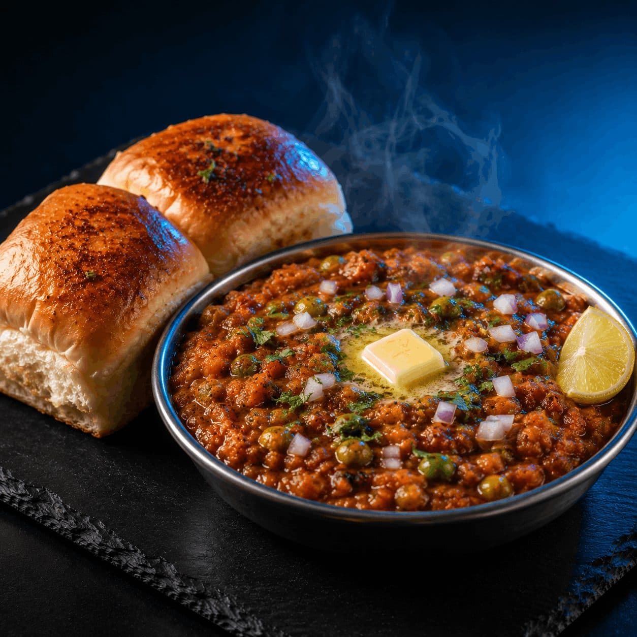 Butter Bhajipav