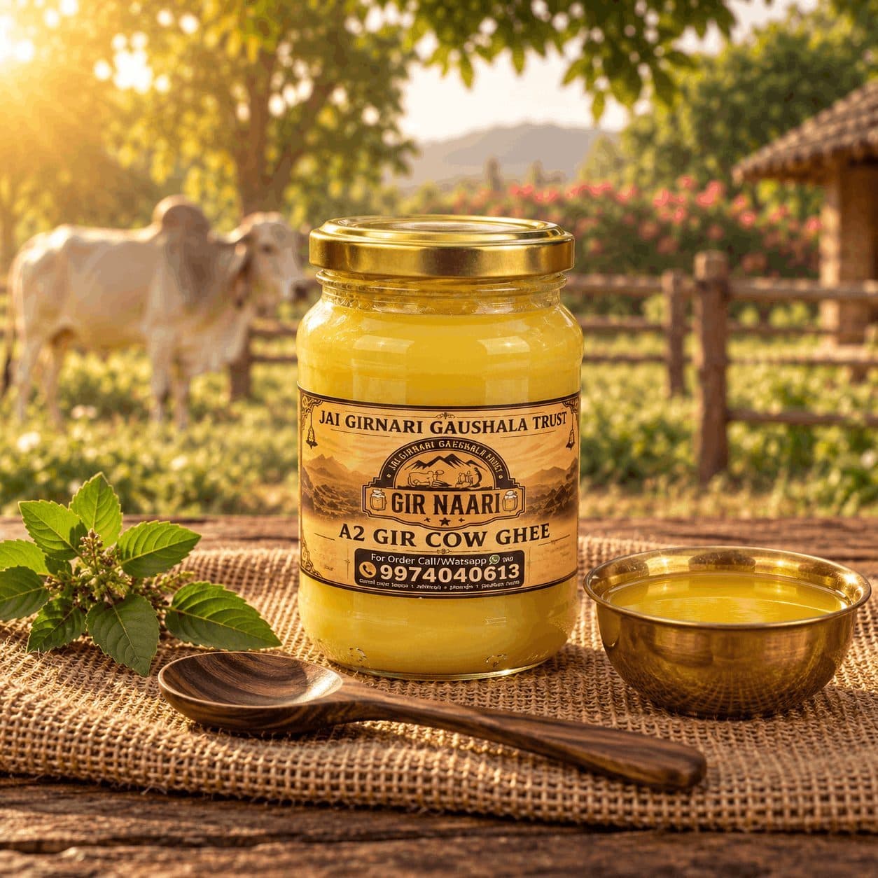 A2 Gir Cow Desi Ghee