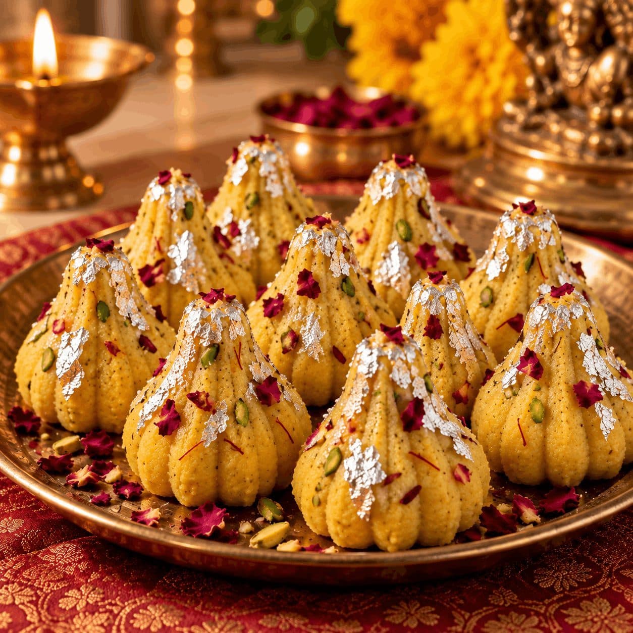 Kesar Pista Modak / केसर पिस्ता मोदक (2 of 2)