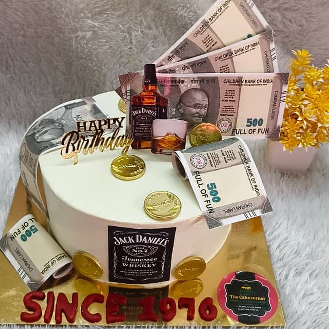 Money Pull-Out Cake